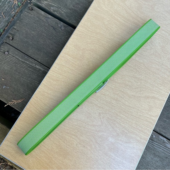 Chaco Unisex Webbing Belt In Green & White - Picture 5 of 12